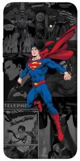 Чехол на Xiaomi Redmi 9 superman comics фото 1 из 1
