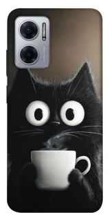 Чохол на Xiaomi Redmi Note 11E morning cat фото 1 Чохол на Xiaomi Redmi Note 11E morning cat фото 1 з 1