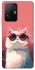 Чехол на Xiaomi 11T / 11T Pro Сat with glasses фото 1 из 1