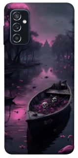 Чехол на Samsung Galaxy M52 Boat and flamingo фото 1 из 1