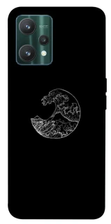 Чохол на Realme 9 Pro Black tsunami фото 1 з 1