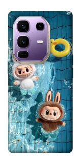 Чохол на Infinix Note 50 Pro+ Labubu in the pool фото 1 з 1
