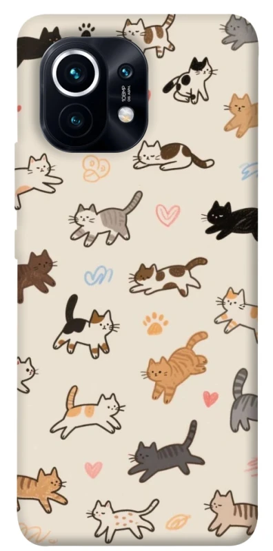 Чохол на Xiaomi Mi 11 Cat style ver.2 фото 1 з 1
