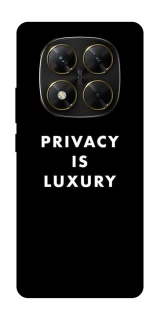 Чехол на Xiaomi Poco X7 Privacy is luxury фото 1 из 1