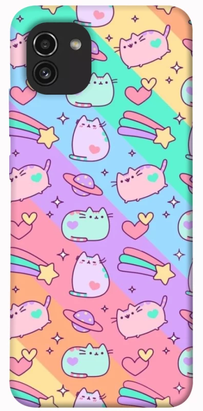 Чехол на Samsung Galaxy A03 Cat Cute фото 1 из 1
