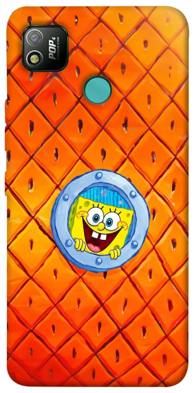Чохол на TECNO POP 4 Дім Спанч Боба фото 1 з 1