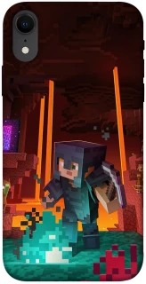 Чехол на Apple iPhone XR (6.1") Minecraft game adventure фото 1 из 1