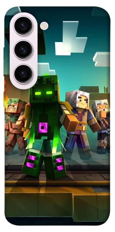 Чохол на Samsung Galaxy S23+ Minecraft dungeon фото 1 з 1