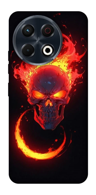 Чохол на TECNO Spark 30 Pro (KL7) Blood Skull фото 1 з 1