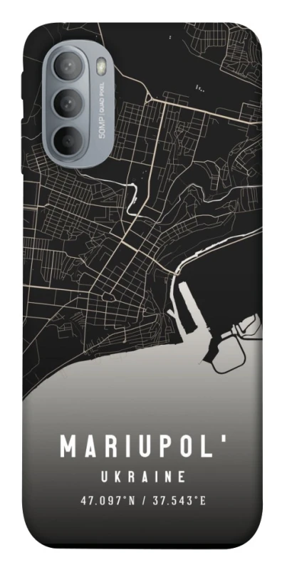 Чохол на Motorola Moto G31 Mariupol map фото 1 з 1