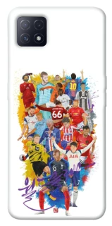 Чохол на Oppo A72 5G / A73 5G Football Abstract v2 фото 1 з 1