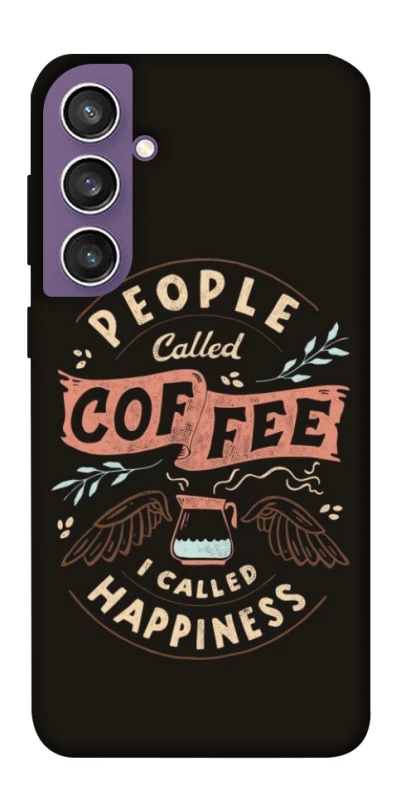 Чехол на Samsung Galaxy S23 FE Сoffee happiness фото 1 из 1