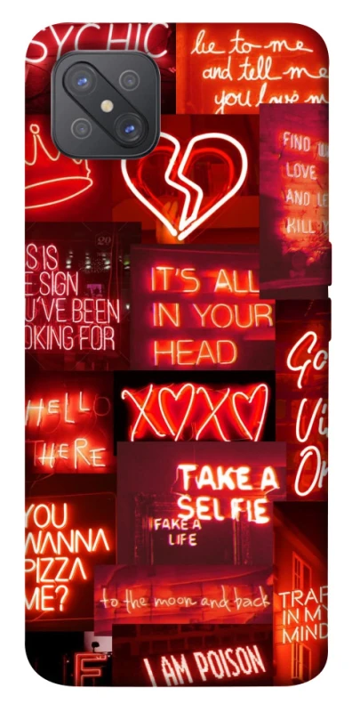 Чохол на Oppo A92s Love collage ver.7 фото 1 з 1