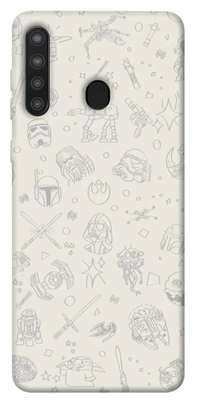 Чохол на Samsung Galaxy A21 Star Wars background ver.1 фото 1 з 1