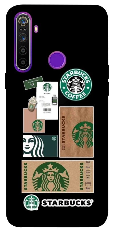 Чохол на Realme 5 Starbucks coffee фото 1 з 1