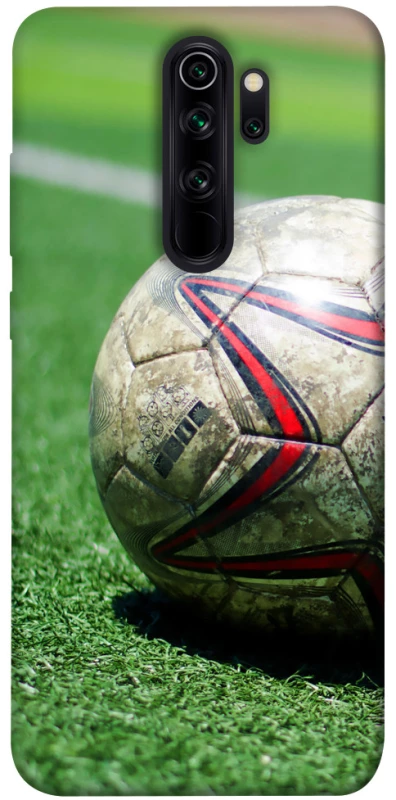 Чехол на Xiaomi Redmi Note 8 Pro Мяч на газоне фото 1 из 1