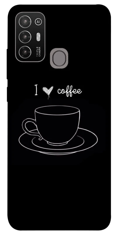 Чохол на ZTE Blade A52 Black coffee фото 1 з 1