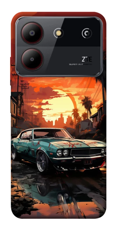 Чохол на ZTE Blade A54 4G Car at sunset фото 1 з 1