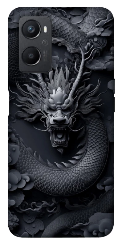 Чохол на Oppo A96 black dragon фото 1 з 1