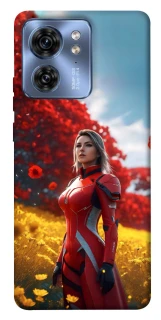 Чехол на Motorola Edge 40 Cyber space girl ver.5 фото 1 из 1