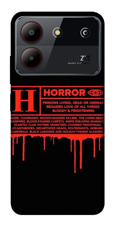 Чохол на ZTE Blade A54 4G Horror Halloween фото 1 з 1