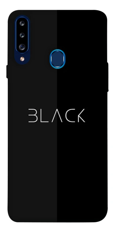 Чохол на Samsung Galaxy A20s Black фото 1 з 1