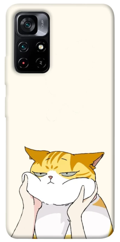 Чехол на Xiaomi Poco M4 Pro 5G Cat bun фото 1 из 1