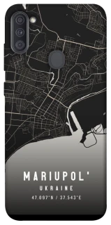 Чехол на Samsung Galaxy A11 Mariupol map фото 1 из 1