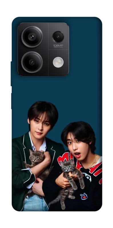 Чехол на Xiaomi Redmi Note 13 5G Lee Know and Han - Stray Kids фото 1 из 1