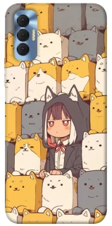 Чохол на TECNO Spark 8P Like a cat фото 1 з 1