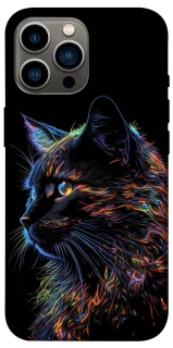 Чохол на Apple iPhone 12 Pro Max (6.7") Чорний кіт фото 1 з 1