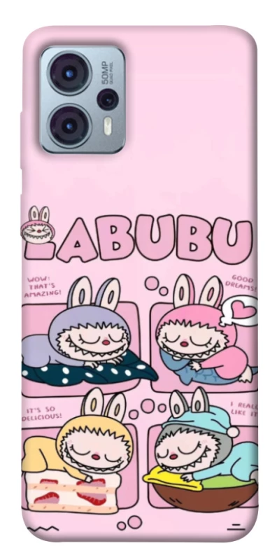 Чохол на Motorola Moto G23 Labubu Dreams Collage фото 1 з 1