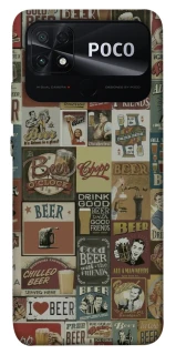 Чехол на Xiaomi Poco C40 Retro collage ver.1 фото 1 из 1