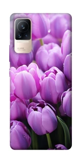 Чехол на Xiaomi Civi 6 Фиолетовые тюльпаны фото 1 из 1