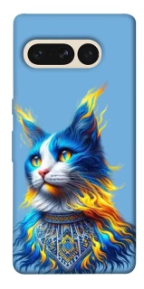 Чохол на Google Pixel 7 Pro Кіт патріот фото 1 з 1