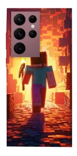 Чехол на Samsung Galaxy S22 Ultra Minecraft adventure фото 1 из 1
