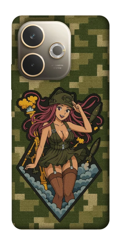 Чохол на Oppo A5 Pro 4G Military Waifu фото 1 з 1