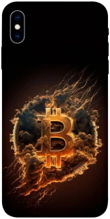 Чохол на Apple iPhone X (5.8") Smoky Bitcoin фото 1 з 1