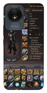 Чохол на Vivo Y02 Character Menu ver.1 фото 1 з 1
