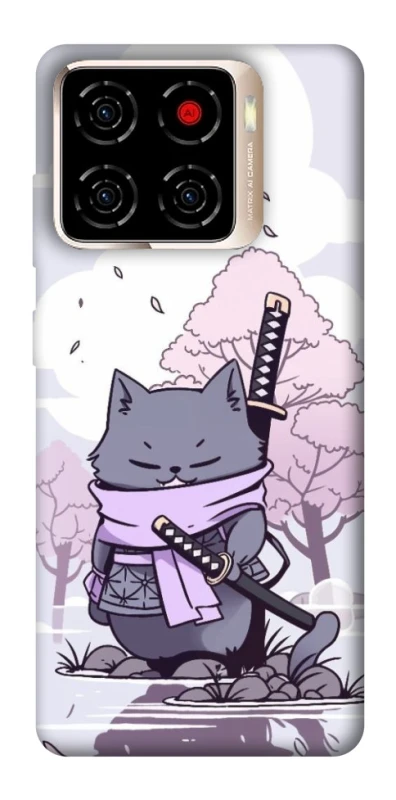 Чохол на ZTE Blade A56 Samurai cat фото 1 з 1