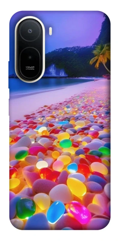 Чохол на Xiaomi Redmi A7 Pro 4G Каміння світиться на березі фото 1 з 2