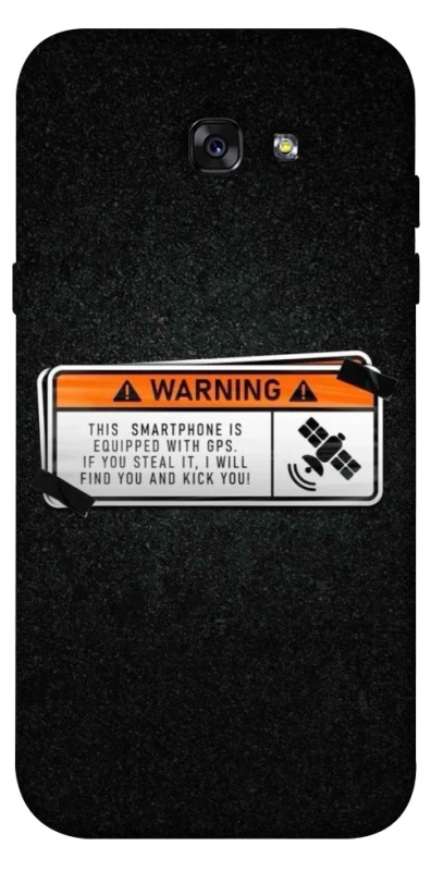 Чохол на Samsung A720 Galaxy A7 (2017) Warning фото 1 з 1