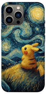 Чохол на Apple iPhone 12 Pro Max (6.7") Pikachu and Van Gogh фото 1 з 1