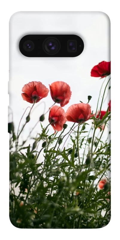 Чехол на Google Pixel 8 Pro Поле маков фото 1 из 1