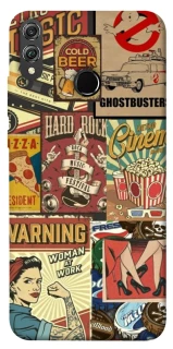 Чохол на Huawei Honor 8X Retro collage ver.2 фото 1 з 1