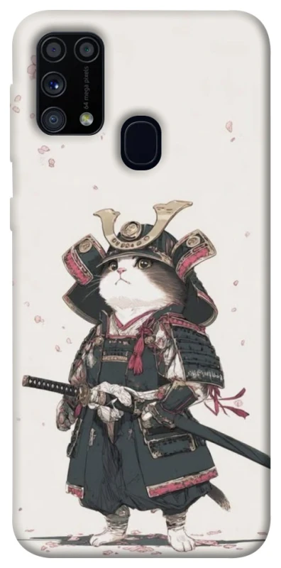 Чохол на Samsung Galaxy M31 Samurai Cat Warrior фото 1 з 1