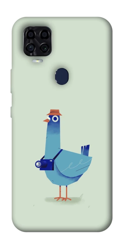 Чехол на ZTE Blade v2020 Голуб-детектив фото 1 из 1