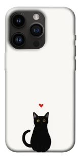 Чохол на Apple iPhone 14 Pro (6.1") cat in love фото 1 з 1