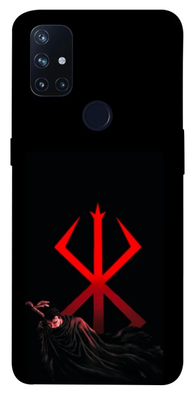 Чохол на OnePlus Nord N10 5G Berserk Red Logo фото 1 з 1