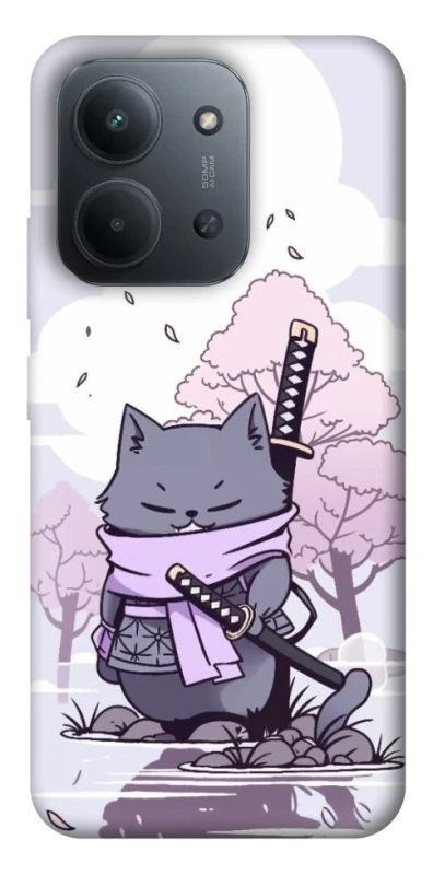 Чохол на Xiaomi Redmi 15C (Global) Samurai cat фото 1 з 1